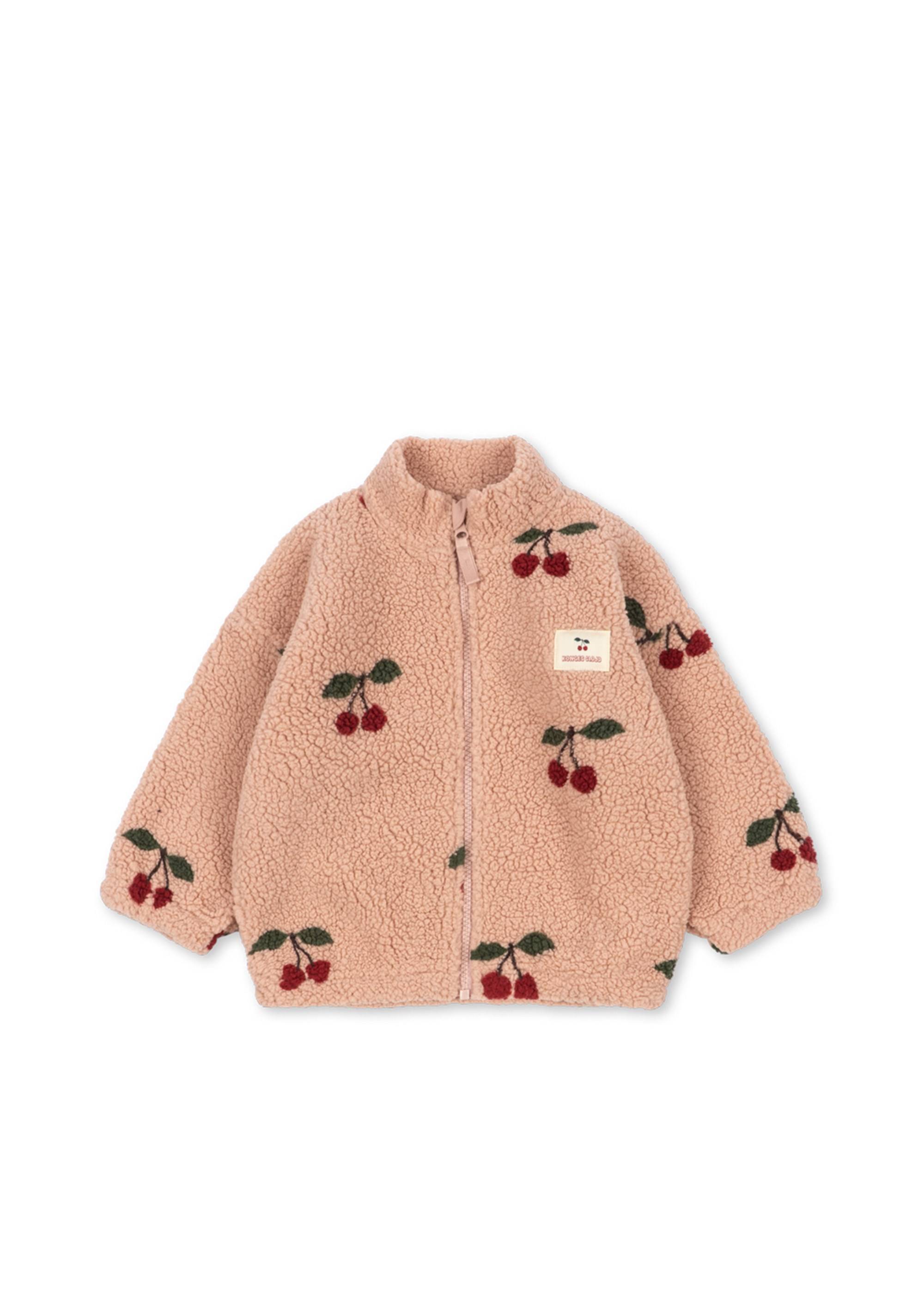 Konges Sløjd Jakke Jody Teddy Grande Cerise - Lyserød