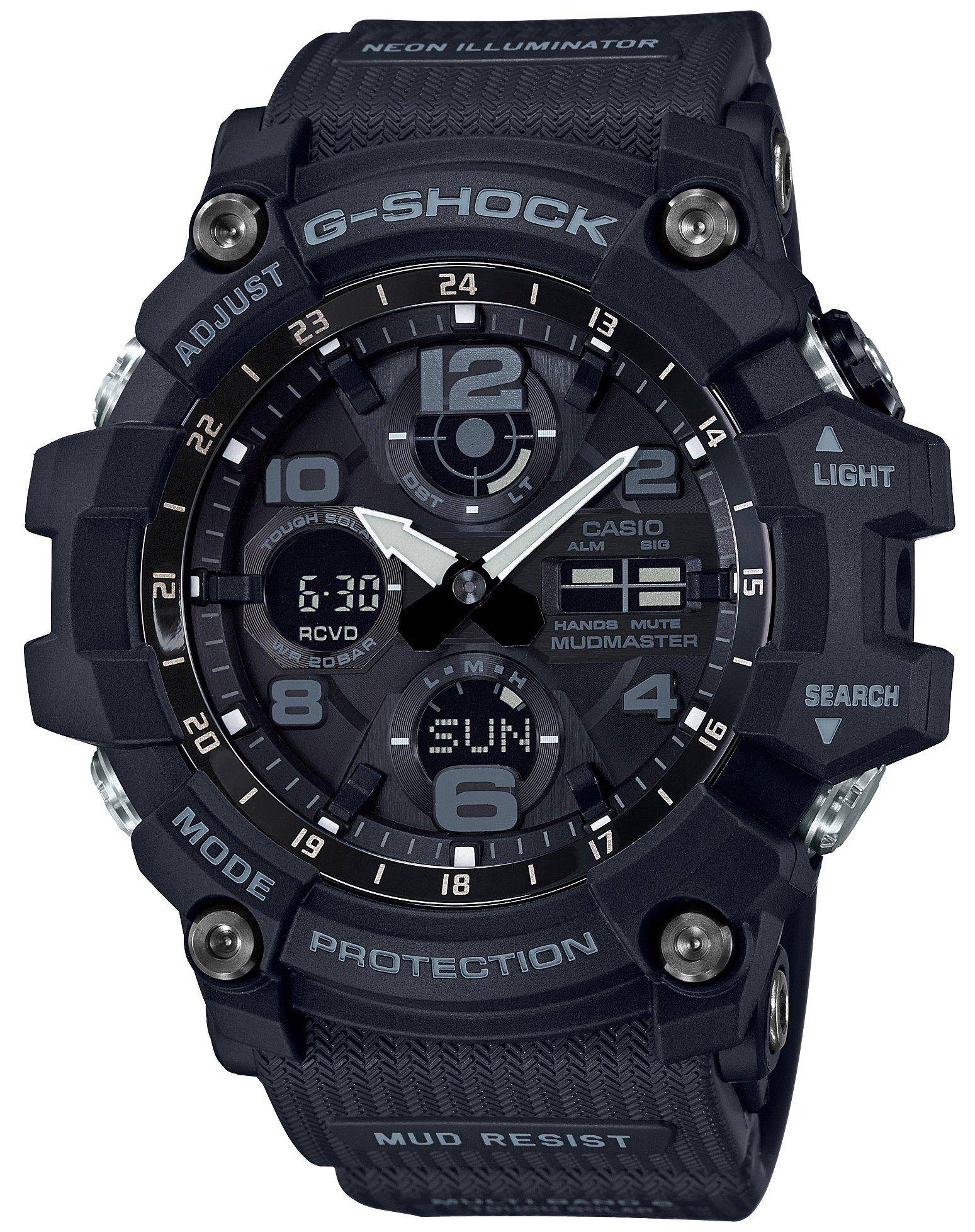 MUDMASTER Solur Svart [Casio] G-Shock Radiostyrd GWG-100-1AJF Herr