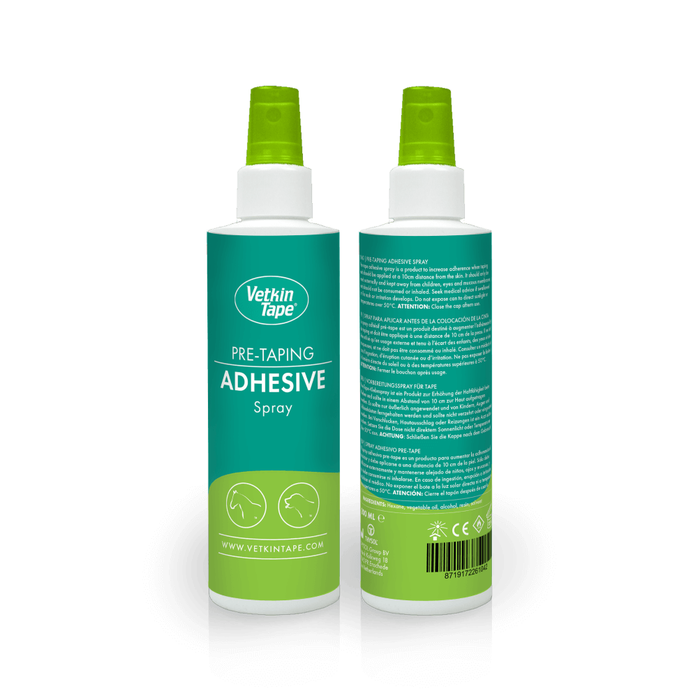Vetkin Tape Spray Pre-Taping Adhesive Fästande Kinesio Tejpning - 200 ml