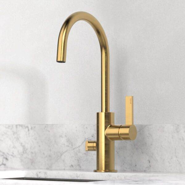 Tapwell köksblandare ARM184 brushed honey gold