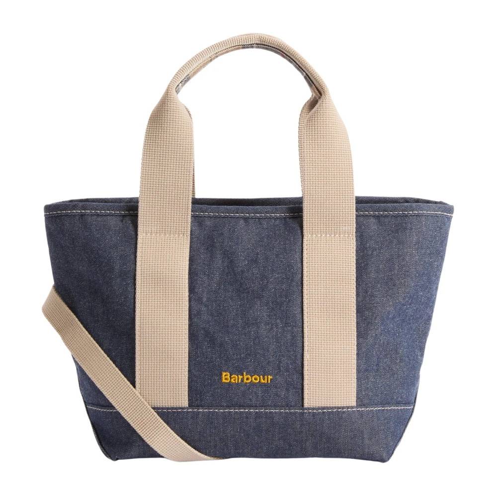 Barbour Mini Mya Denim Tote - Tasker - Dame - Blå - ONE SIZE - Denim