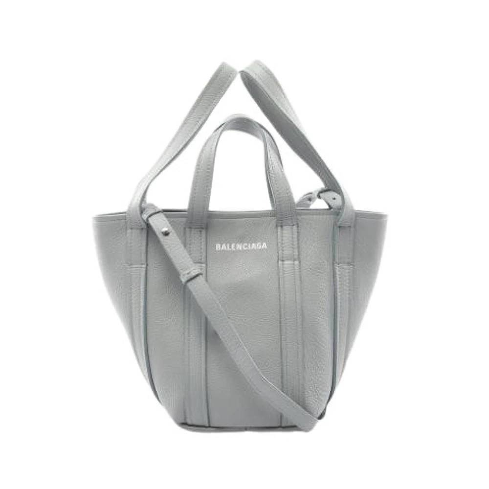 Balenciaga Vintage Pre-owned Vintage Håndtaske - Vintage - Dame - Grå - ONE SIZE - Læder