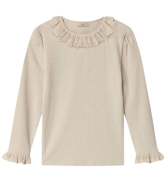 Fliink Tröja - Rib/Modal - Kenna Lace - Sandskal - Fliink - 116 - Tröja