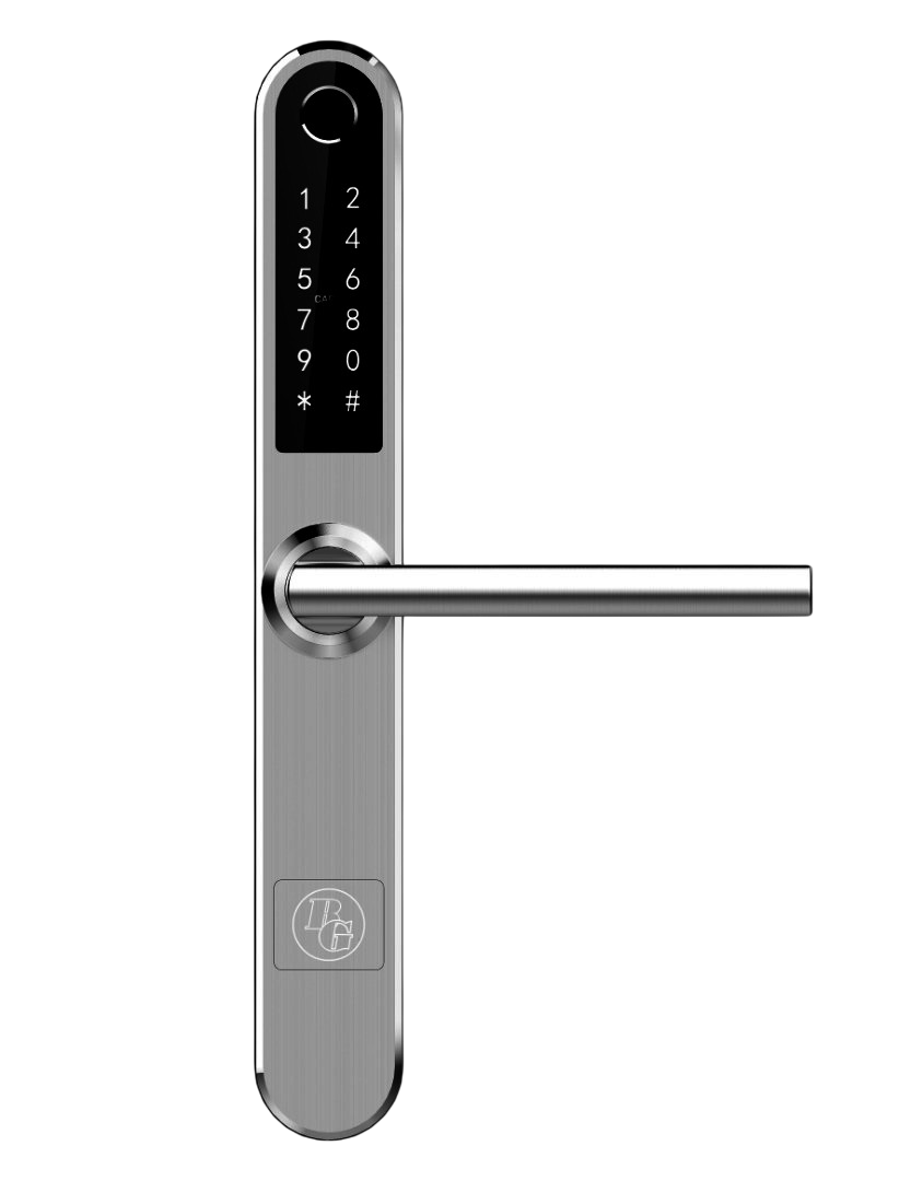 Smart digitalt dörrlås BG 2000 (V2) Silver