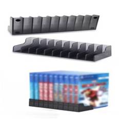 2pcs Game Disc Storage Stand Compatible With PS4/Slim/Pro