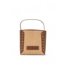 Love Moschino, Väska, Dam, ONE Size, Stilren Bucket Bag med Kontrastdetaljer