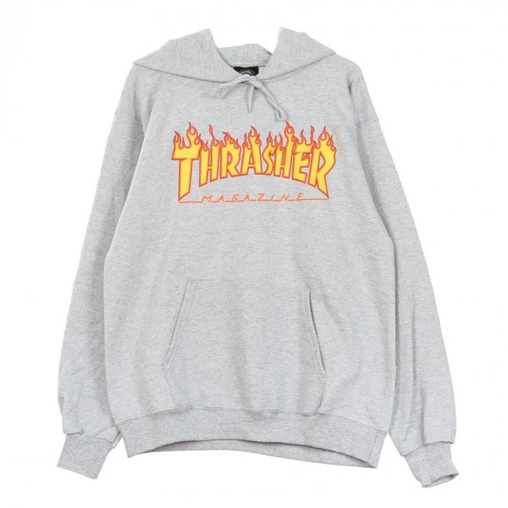 Thrasher - flamma hoodie Sweatshirts & Hoodies - Herr - L -