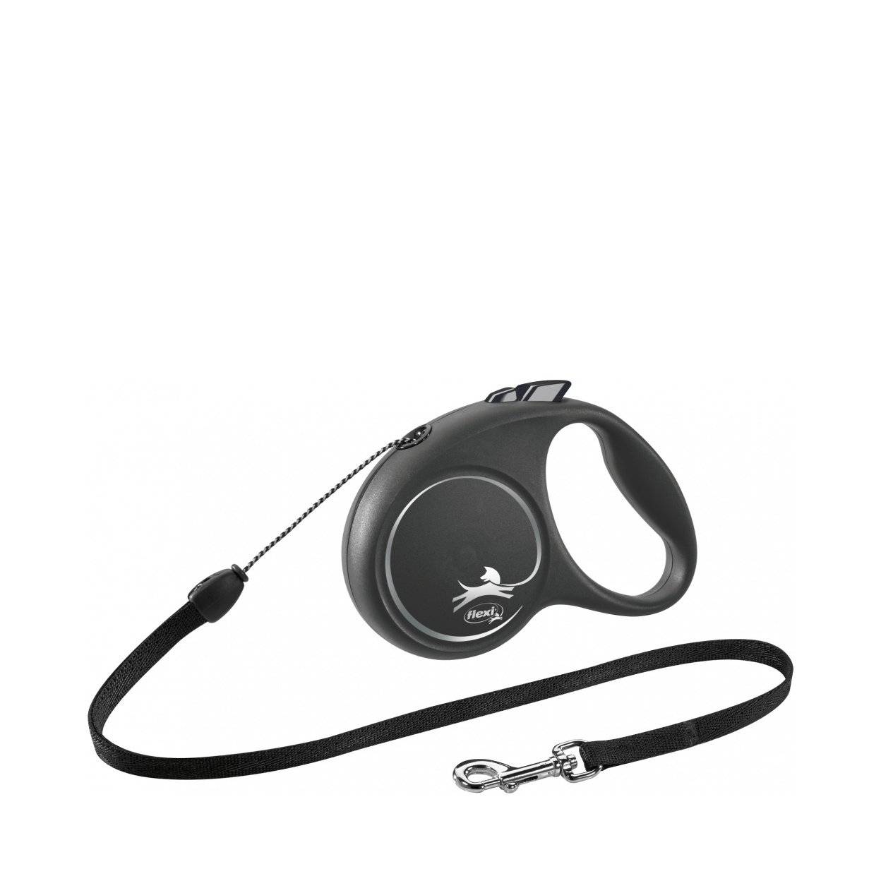 Flexikoppel Black Design 5 m - Svart / Med Lina / S