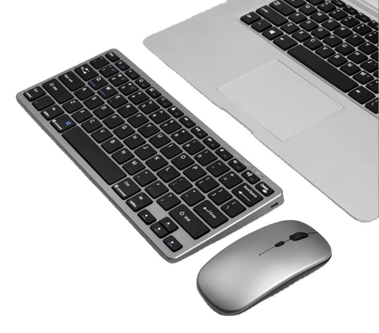 Wireless BT Mini Keyboard And Mouse Set Gaming Keyboard For PC Gamer Laptop Tablet Computer Android Rechargeable Keyboard