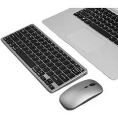 Wireless BT Mini Keyboard And Mouse Set Gaming Keyboard For PC Gamer Laptop Tablet Computer Android Rechargeable Keyboard