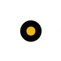 Qua + R ON GU10 spot Chors - Mat sort / gold