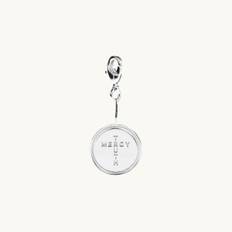 CROSS COIN CHARM SILVER