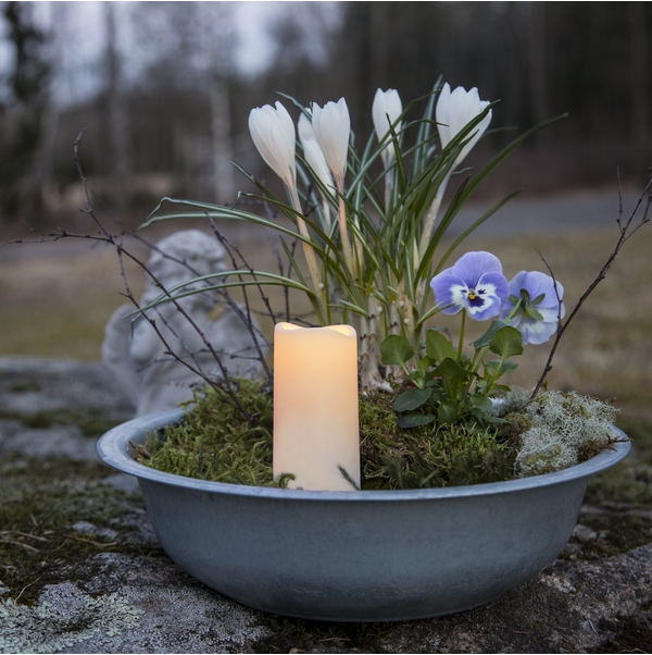 Gravljus LED 'Serene' H10cm