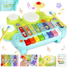 UQTOO Musical Instrument Toys Multifunctional Instrument Toys for Educational Electronic Keyboard Instrument Toys for Keyboard Music Toys Children's