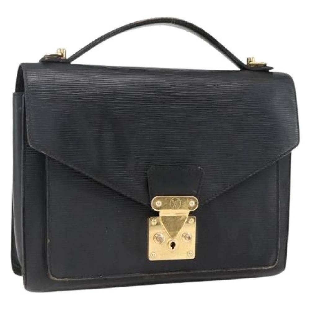 Louis Vuitton Vintage Pre-owned Vintage Håndtaske - Vintage - Dame - Sort - ONE SIZE - Læder