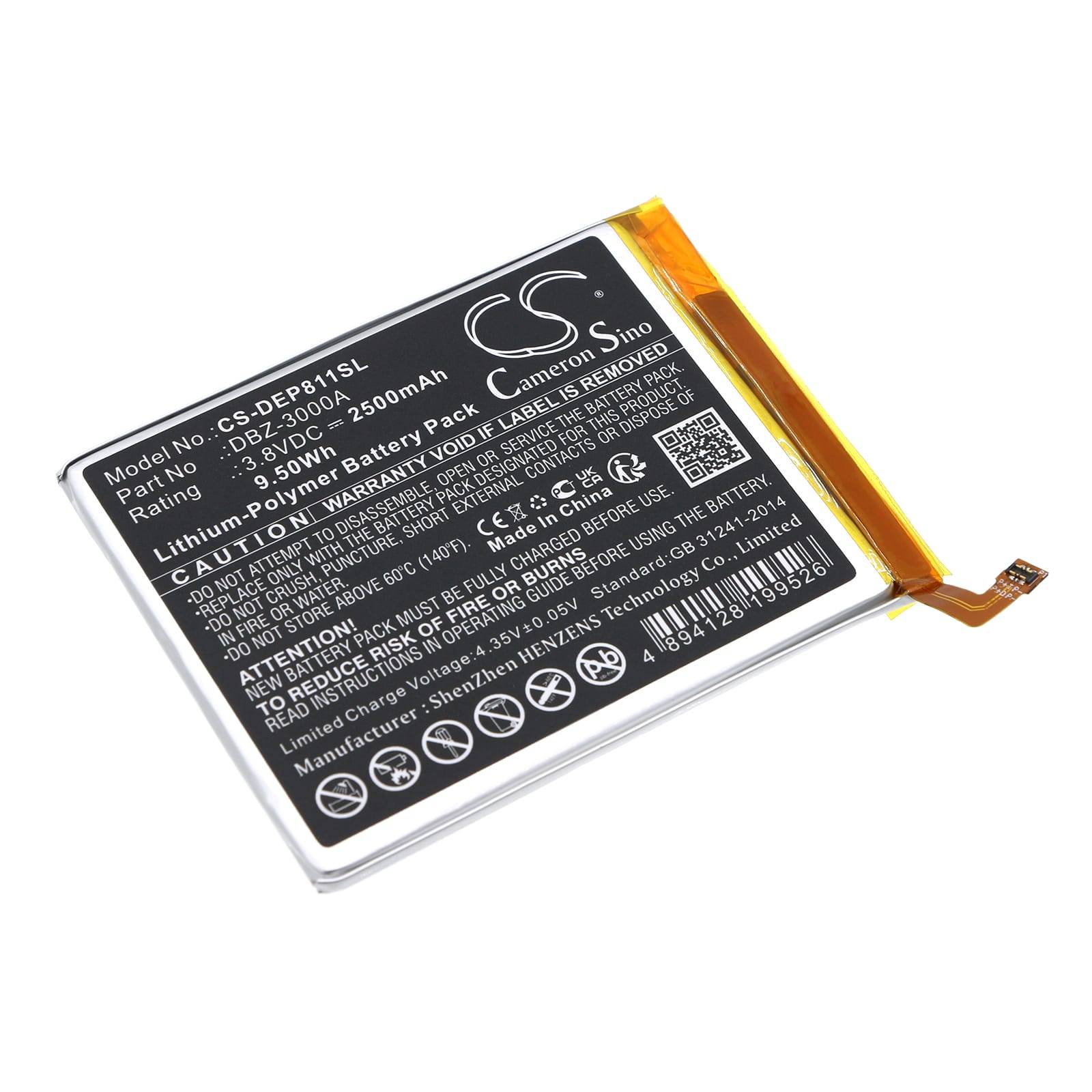 Batteri till Doro 8100 mfl - 2.500 mAh