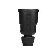 ABL Schuka Ultra Home Skarvuttag svart, IP44, 16A, petskydd, lock
