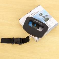 TEMU 50kg Digital Luggage Scale With Mini Hanger - Battery Free, Suitable For Travel And Outdoor Use