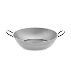 Djup stekpanna med handtag Vaello Putsat stål (Ø 34 cm)