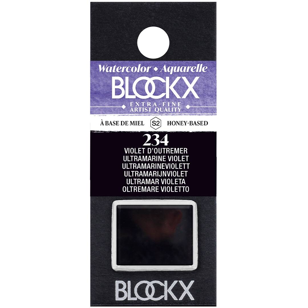Blockx Akvarellfärg Transp. mars brown Halvkopp (Prisgrupp 2)