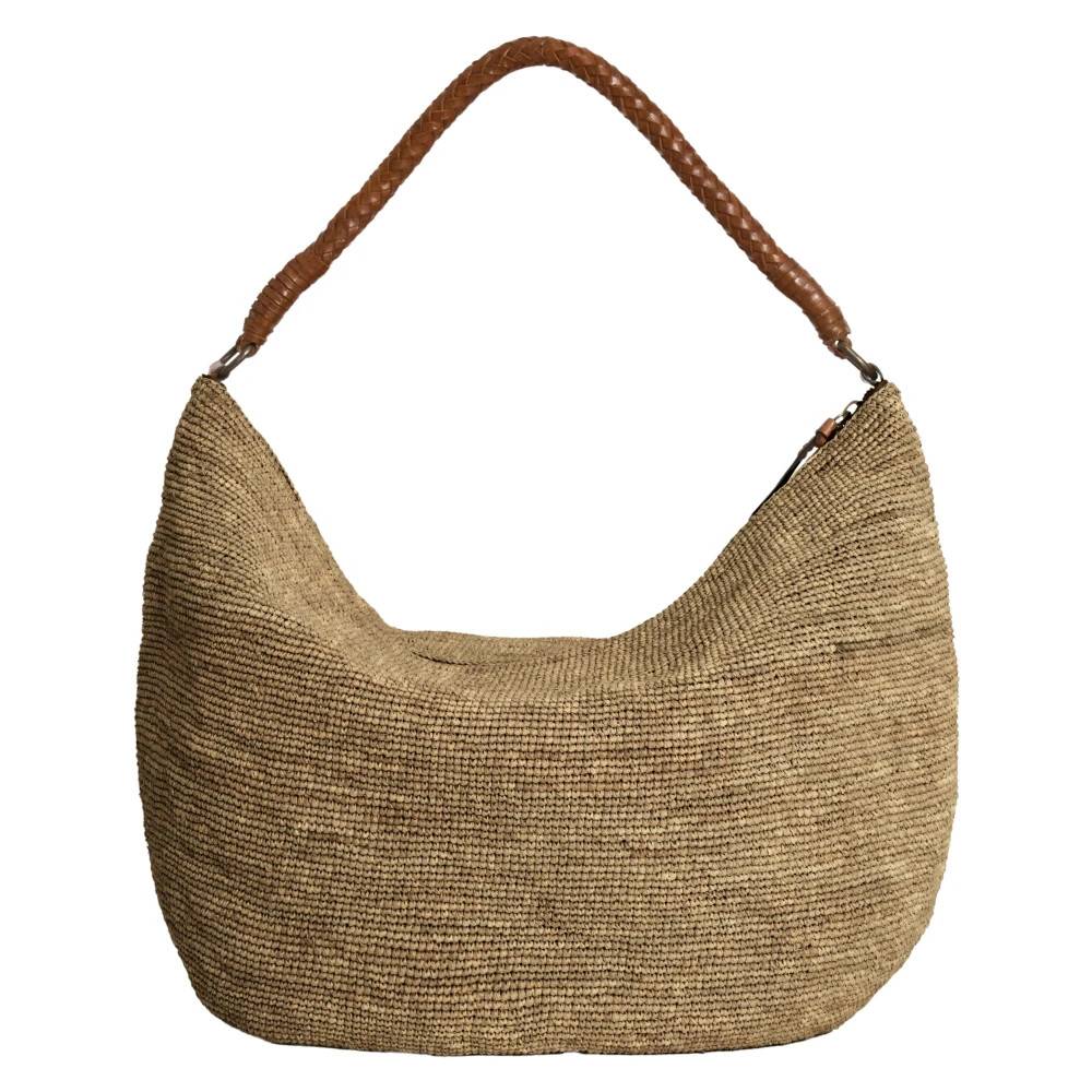 Ibeliv Utopia Hobo Taske - - Tasker - Dame - Brun - ONE SIZE - Uld - Utopia Hobo Taske