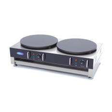Crepes Maker - Dubbla crepes - 2 x 40cm - inklusive degspridare