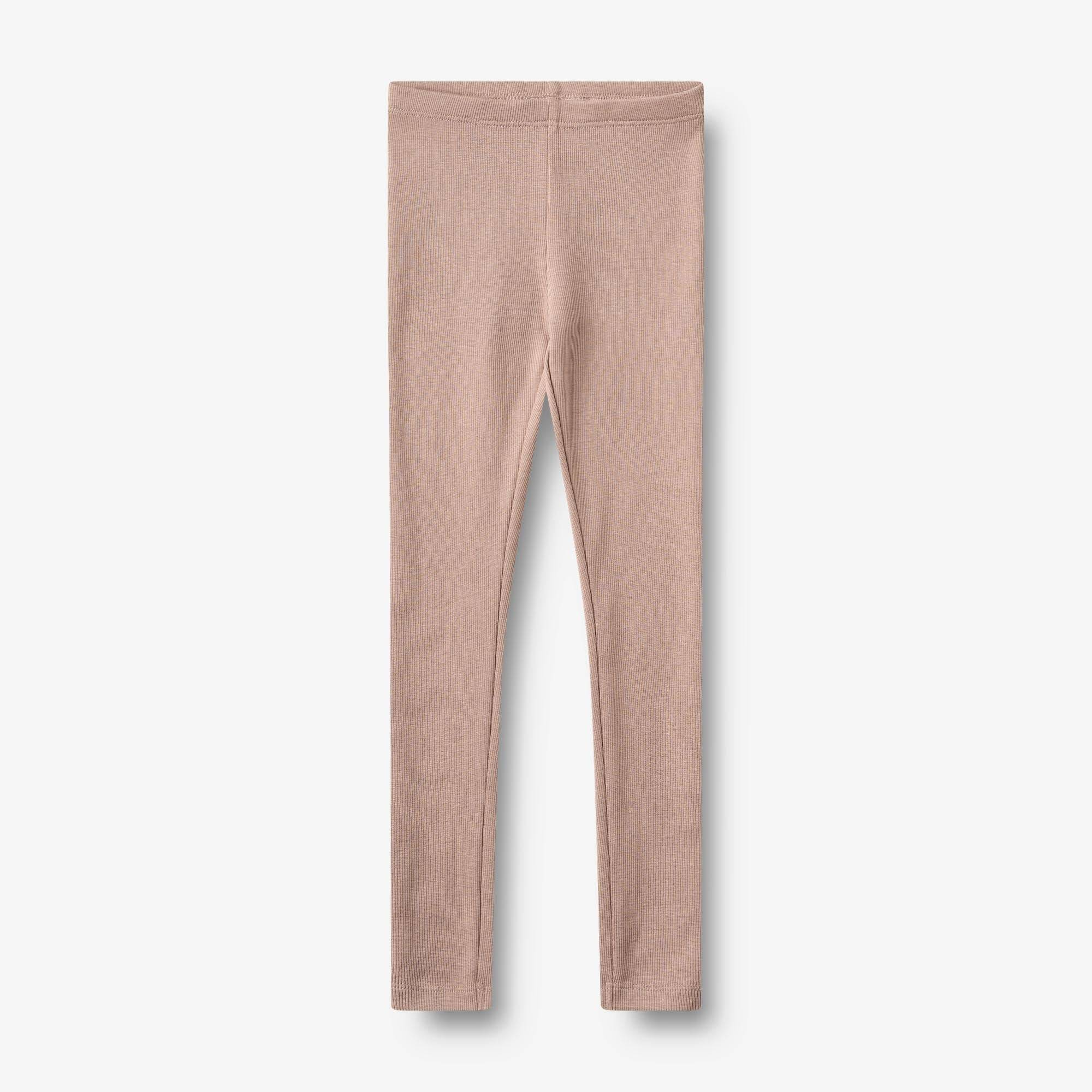 WHEAT® - Rib Leggings Maddy - dry rose - Str 134/9 år.