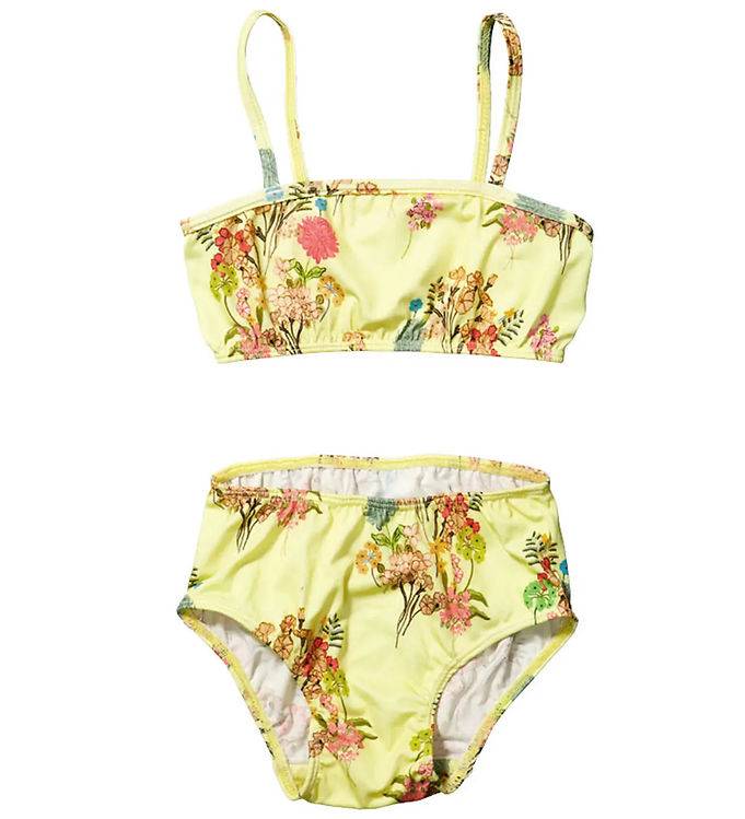 Christina Rohde Bikini - Gul m. Blommor - Christina Rohde - 4 år (104) - Bikini