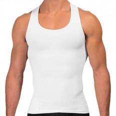 Rounderbum Seamless Compression Tank Top - White