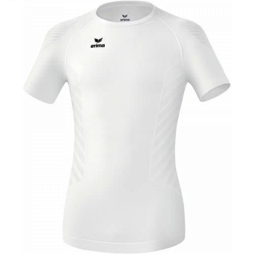 Erima unisex - barn Athletic T-Shirt (2252117) vit, XXXS