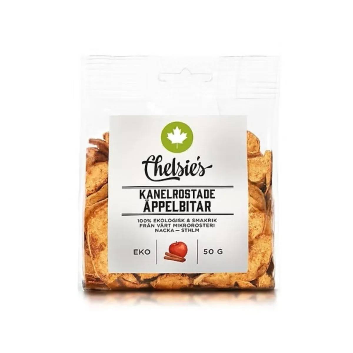 CHELSIE'S KANELROSTADE ÄPPELBITAR eko