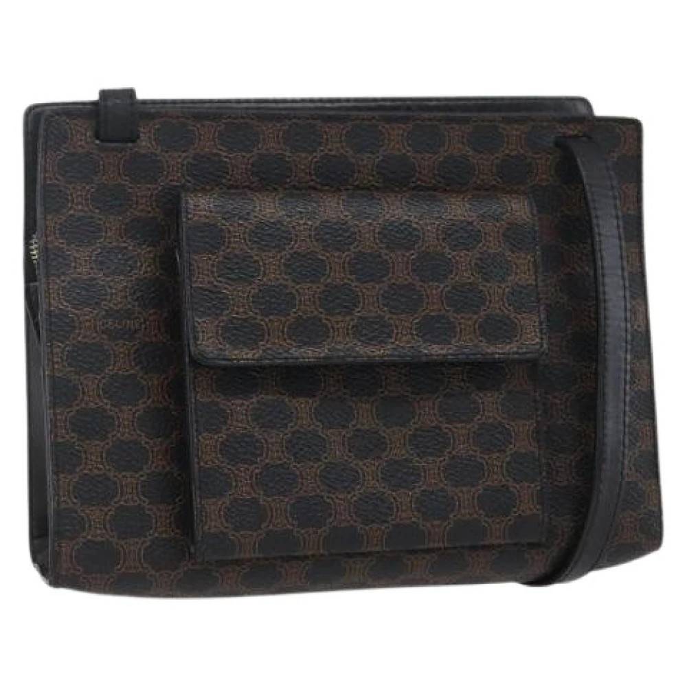 Celine Vintage Pre-owned Vintage Cross Body Taske - Vintage - Dame - Sort - ONE SIZE -
