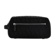 Valentino Garavani, Taske, Herre, Sort, ONE SIZE, Læder, Monogram Toiletry Taske