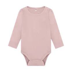 Bekids Långärmad Body Ribbad - Starling