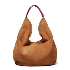 CEANNIS Fake Suede Tote Bag |Orange |45X5X32 cm