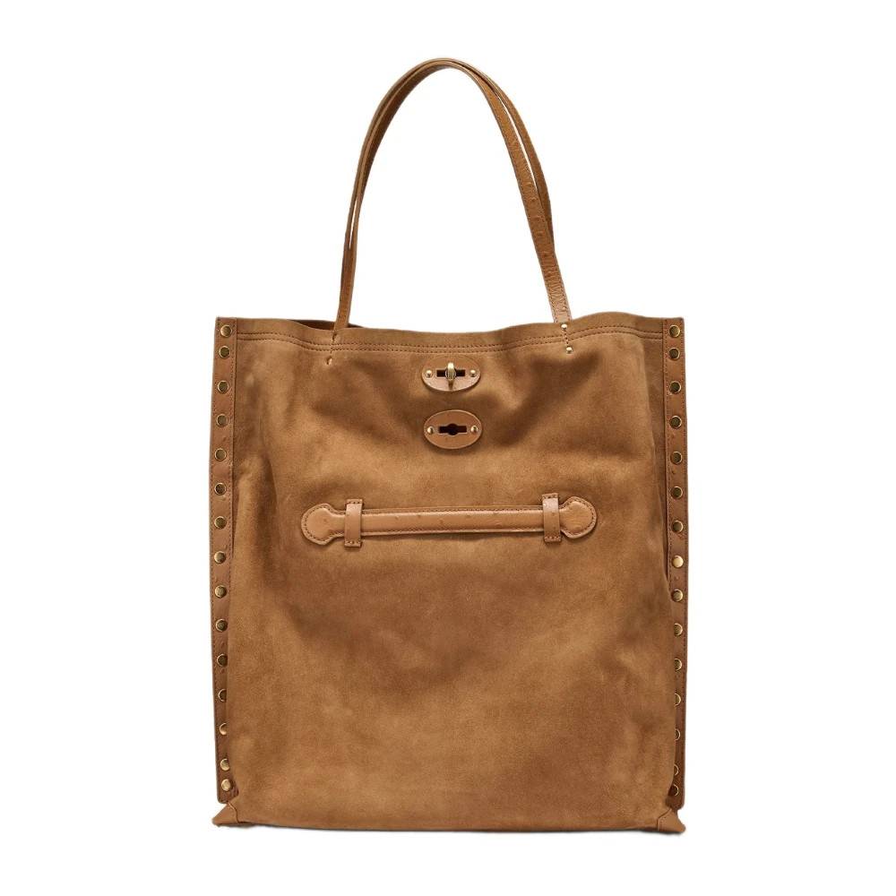 Zanellato A' spasso® Tote Bag - Tasker - Dame - Brun - ONE SIZE - Uld