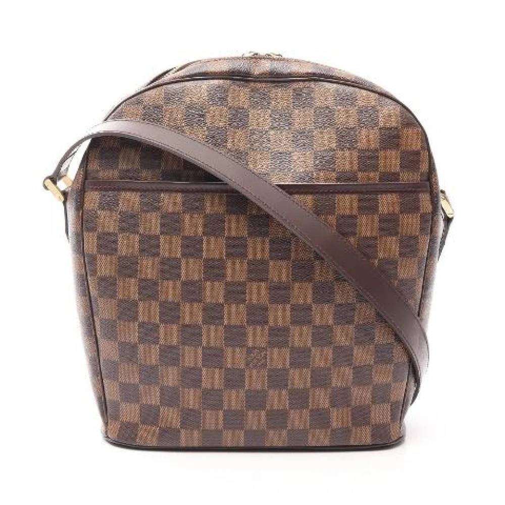 Louis Vuitton Vintage Pre-owned Ipanema GM Damier Skuldertaske - Vintage - Dame - Brun - ONE SIZE - Uld