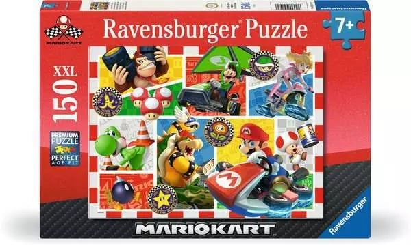 NINTENDO – The Mario Kart Race – Puzzle 150 Bitar XXL