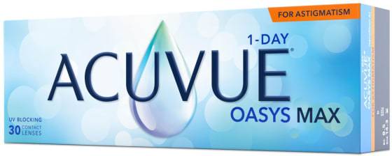 Acuvue Oasys MAX 1-Day for Astigmatism