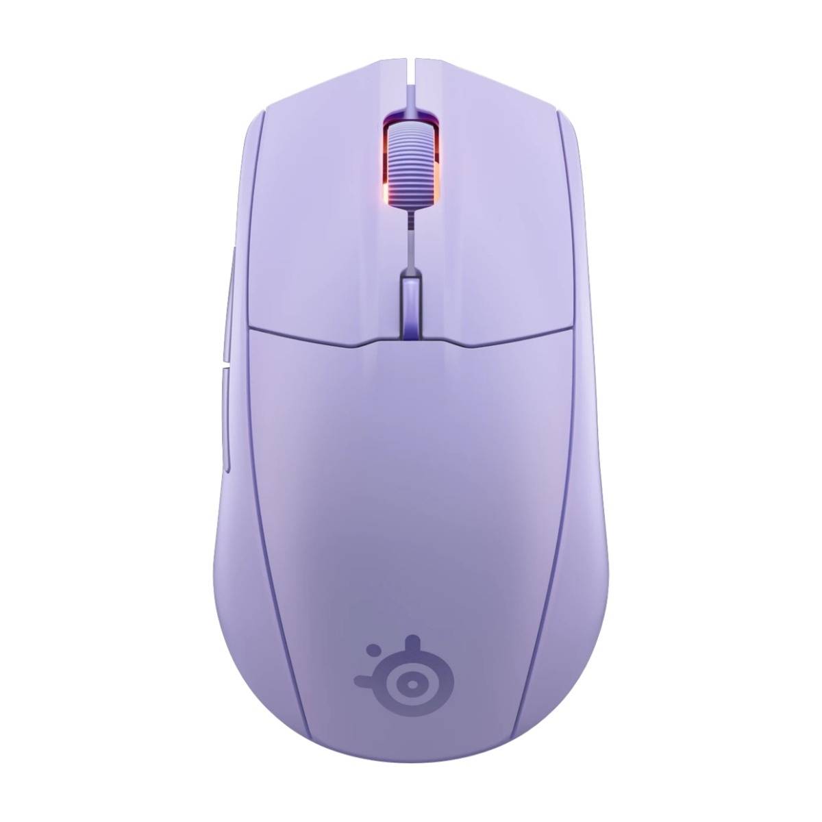 SteelSeries Rival 3 Gen 2 trådløs gaming mus, lavendel.