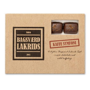 Bagsværd Lakrids Kaffe Symfoni<br />12 stk i æske
