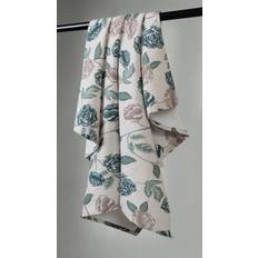 Kökshandduk 2-pack - Wreath (blå) (Storlek: 50 x 70 cm)