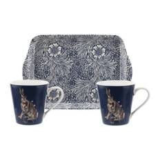 William & Morris Wightwick Set Mugg 18cl & Bricka 21x14cm