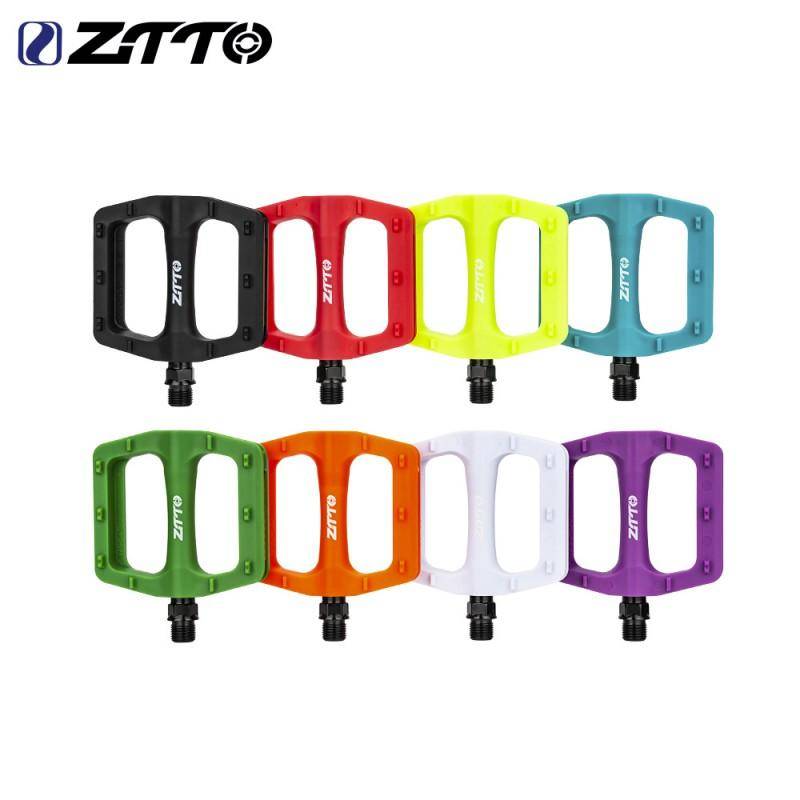 ZTTO Nylon Cykelpedaler Med DU Bussning Lättviktiga Anti-Slip Mountain Folding Cyklar