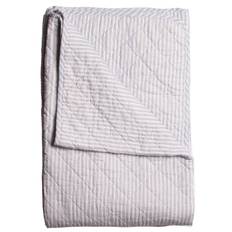 Au Maison Quilt Ethnic, støvet blå - hvid, 140x180 cm