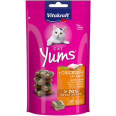 Vitakraft Cat-Yums Kyckling & Kattgräs 9 x 40 g