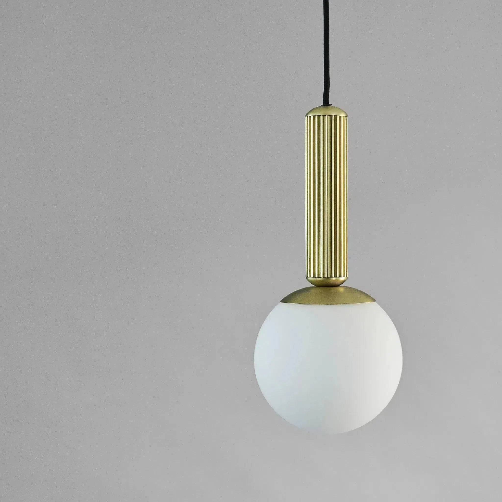 No. 2 Pendant - Brass.