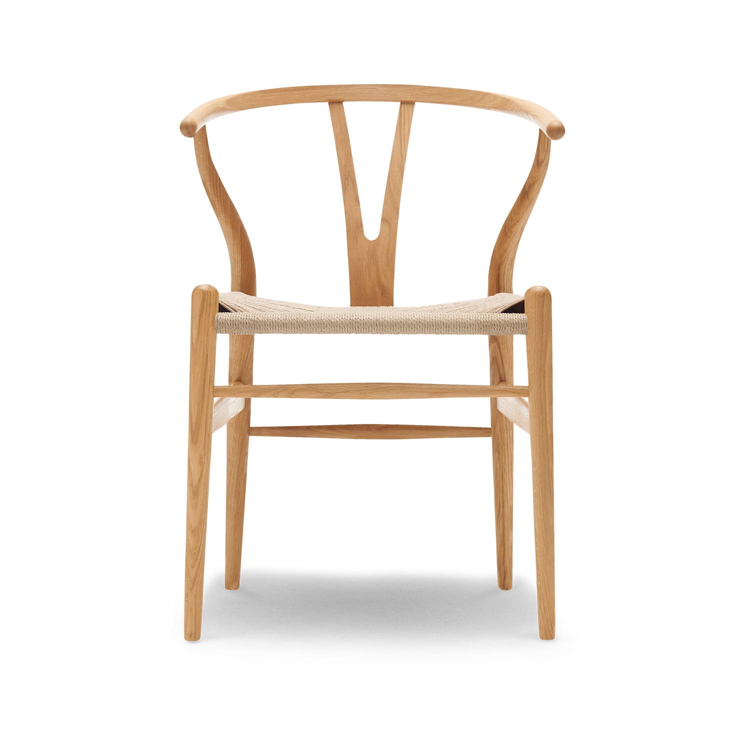 CH24 Y-stol af Hans J. Wegner - Eg olie/naturflet.