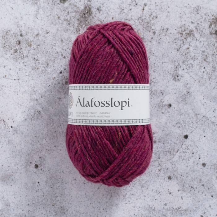 Ístex Álafosslopi 100g - Istex Alafosslopi Fuchsia Heather 9969 - IstexAlafosslopiFuchsiaHeather9969