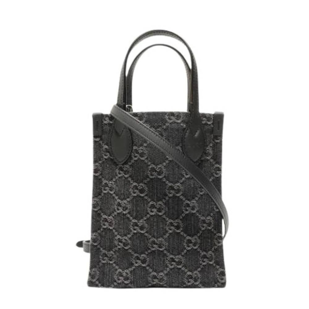 Gucci Vintage - Pre-owned Denim Tote Bag Vintage - Dam - ONE Size - Denim